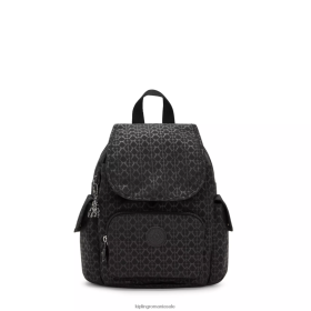 Kipling city ​​pack mini rucsac imprimat semnătură în relief | Kipling Romania Sale VJN46T396 femeilor