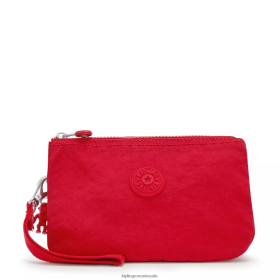 Kipling creativitate mâneră extra mare roșu roșu | Kipling Romania Sale VJN46T543 femeilor