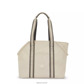 Kipling geantă tote art m pet nisip ușor | Kipling Romania VJN46T243 femeilor
