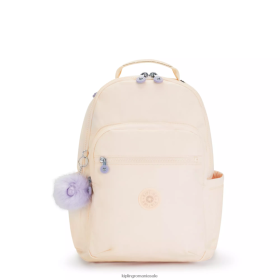 Kipling rucsac mare pentru laptop seoul de 15 inchi floare fragedă | Kipling Bags VJN46T457 femeilor