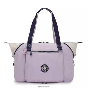 Kipling wellness art m geantă tote bloc blând liliac | Kipling Romania VJN46T263 femeilor